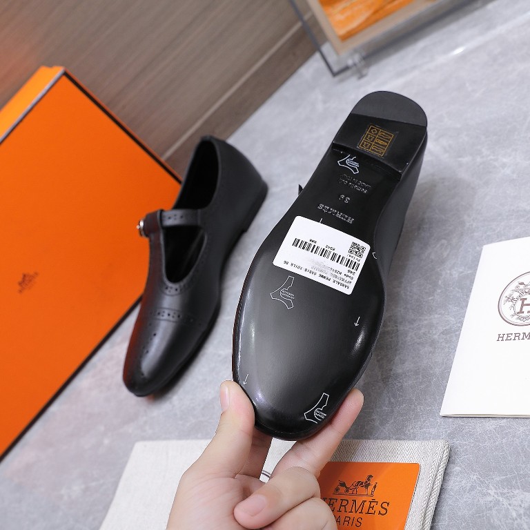 Hermes Mary Jane Shoes(w)--012