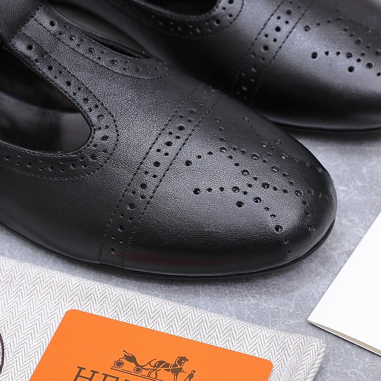Hermes Mary Jane Shoes(w)--012