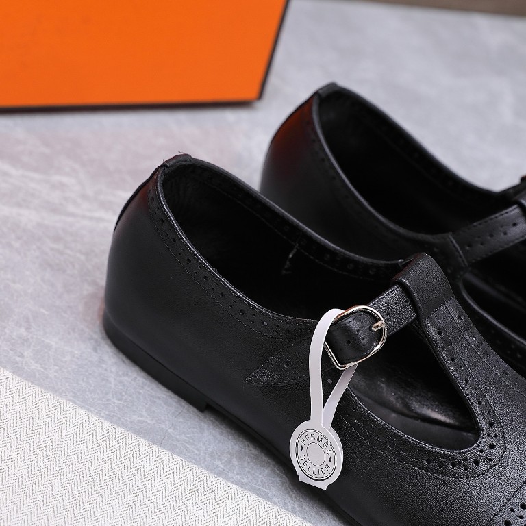 Hermes Mary Jane Shoes(w)--012