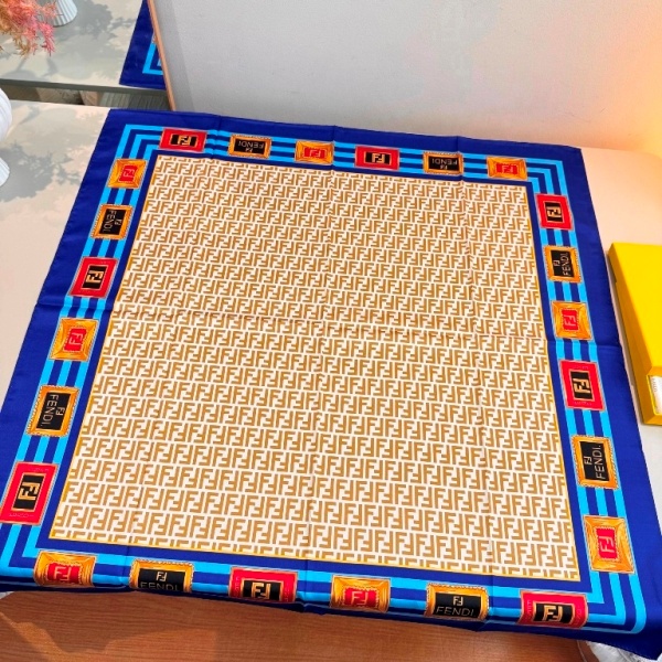 Fendi Single-Sided Silk Scarf-040