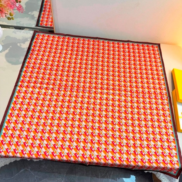 Fendi Single-Sided Silk Scarf-014