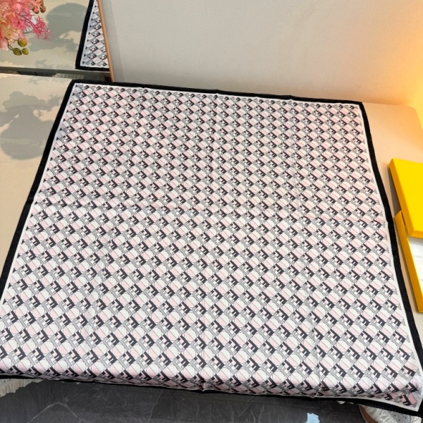 Fendi Single-Sided Silk Scarf-011