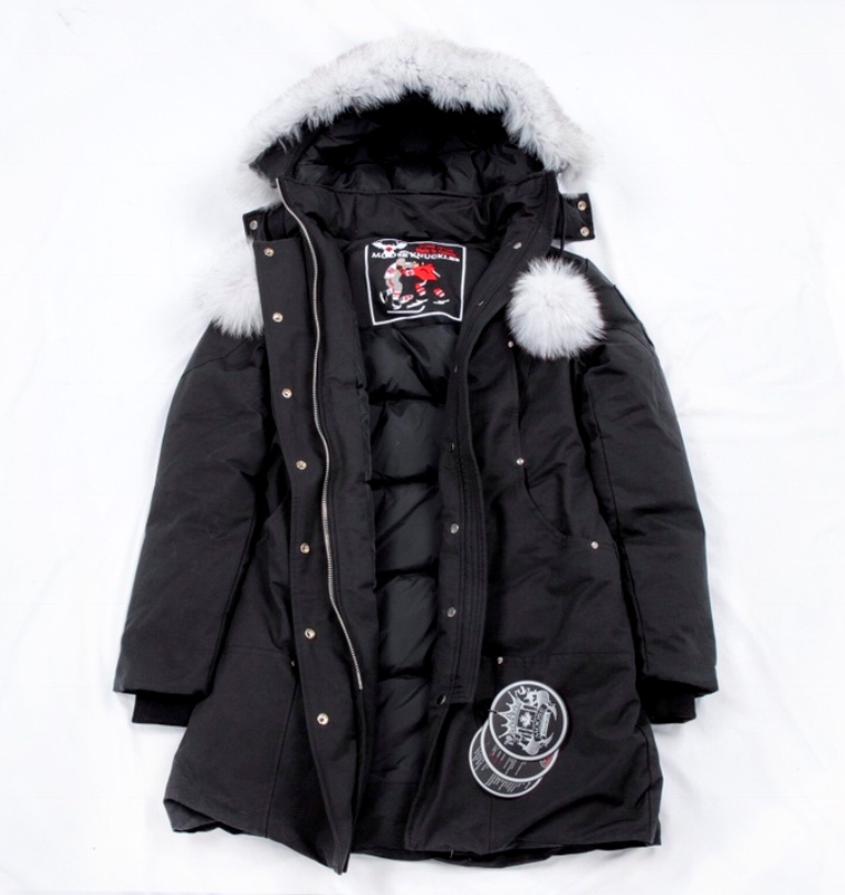 MK Stirling Shearling Trim Parka-C