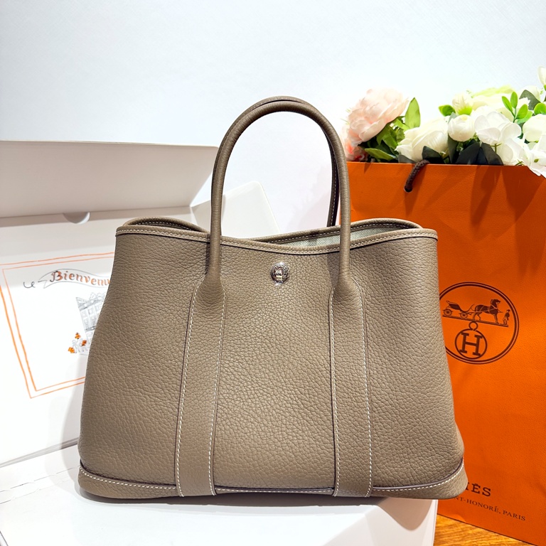 Garden Party 30cm-Negonda Leather(18 Etoupe)-008