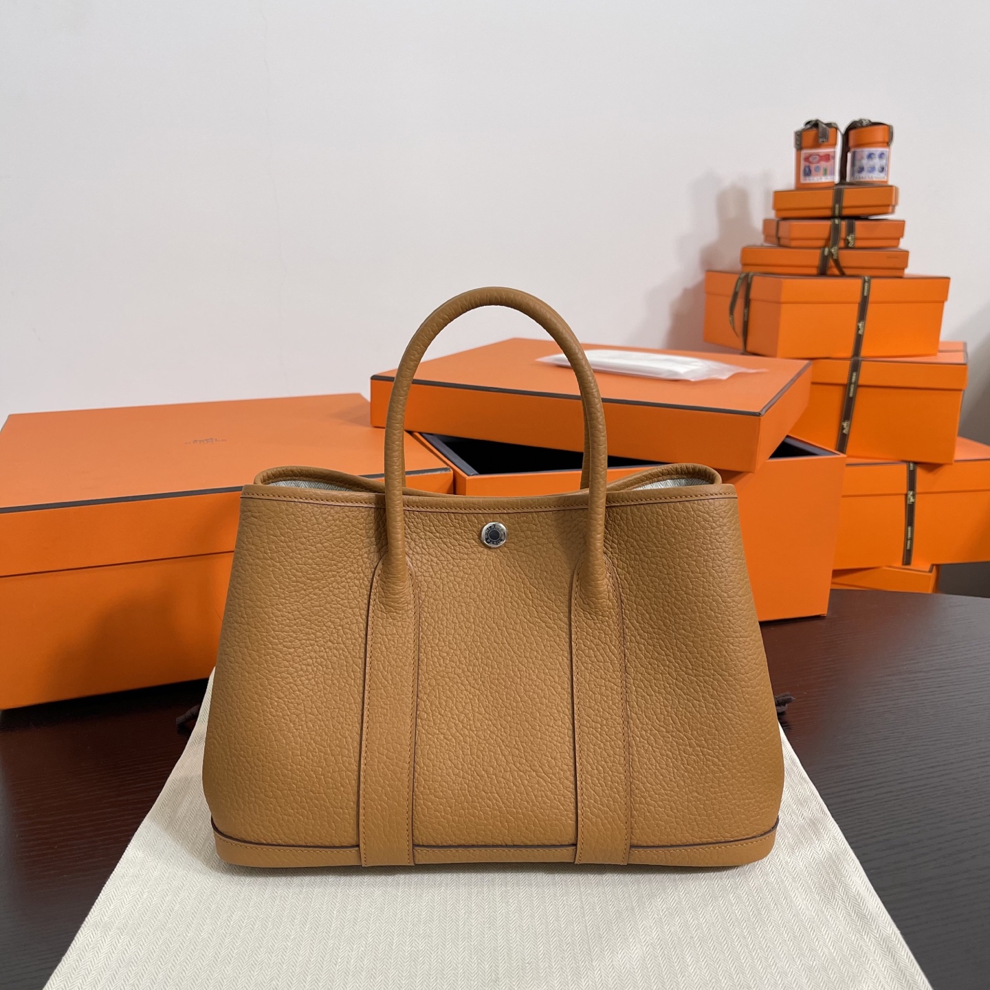 Garden Party 30cm-Negonda Leather(1H Toffee)-007