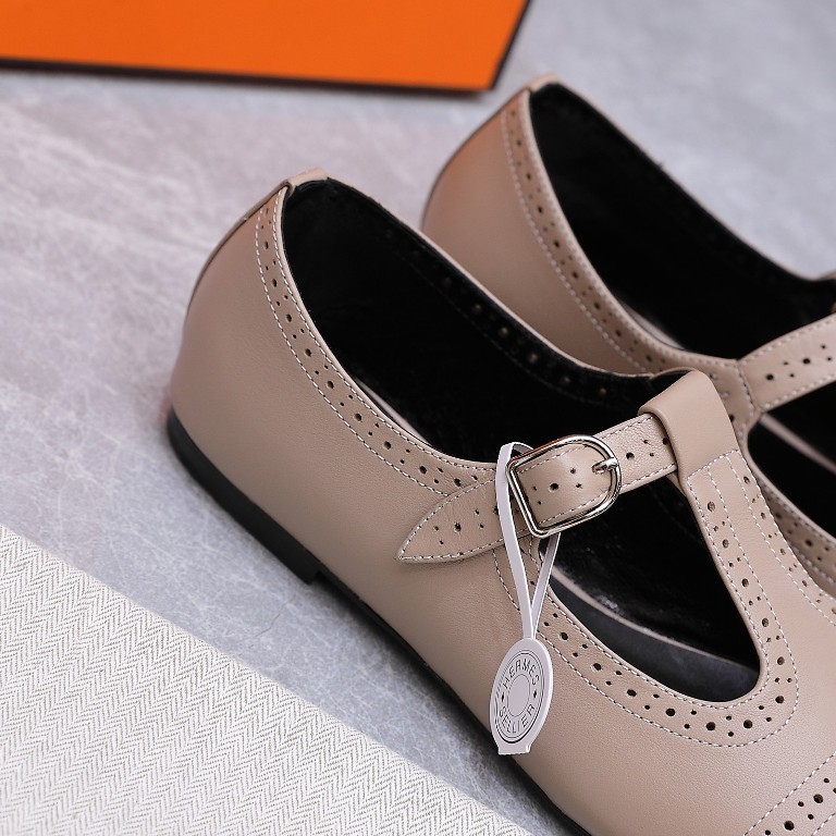 Hermes Mary Jane Shoes(w)--010