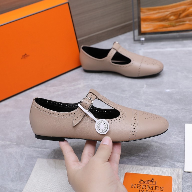 Hermes Mary Jane Shoes(w)--010