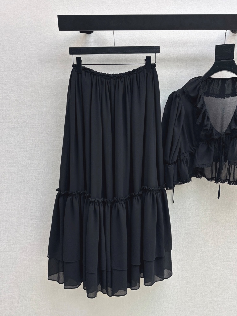 Chloé Top and Long Skirt Set-A