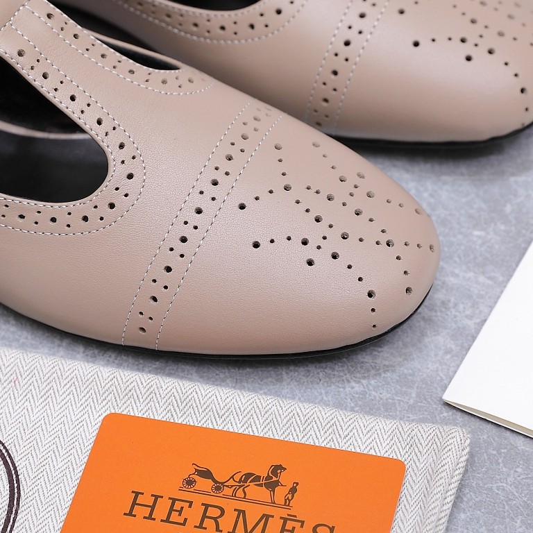 Hermes Mary Jane Shoes(w)--010