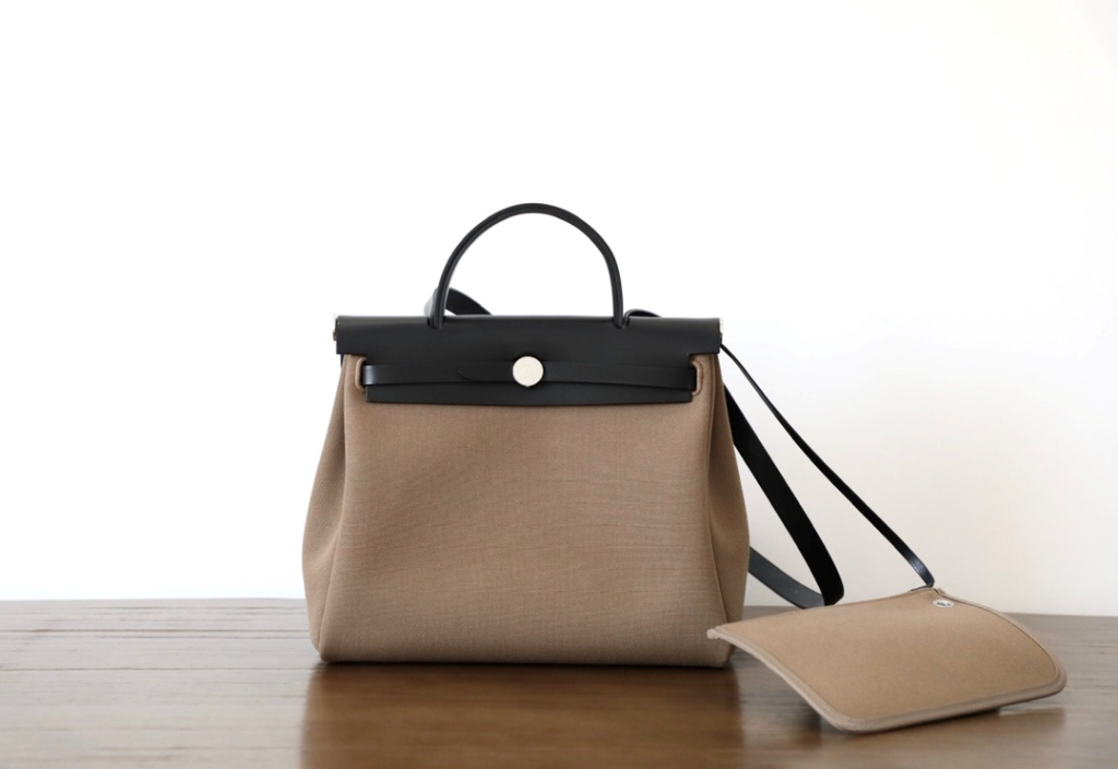Herbag Zip 31 in Canvas and Vache Hunter (Etoupe/Noir)-018
