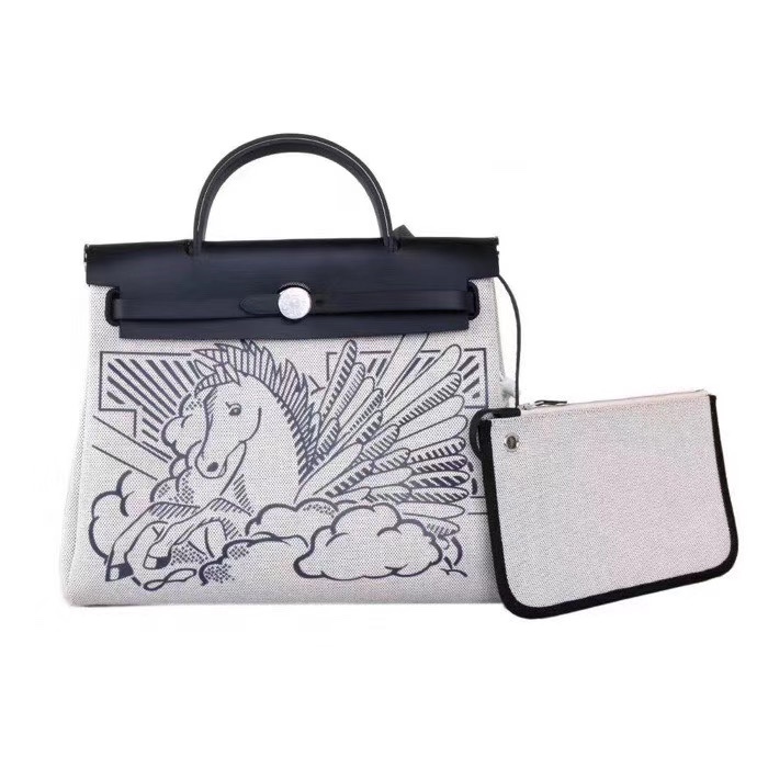 Herbag Zip 31 in Canvas and Vache Hunter Leather-019
