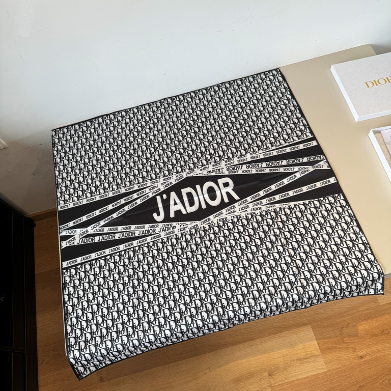 Dior Single-Sided Silk Scarf-059