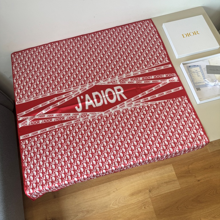 Dior Single-Sided Silk Scarf-053