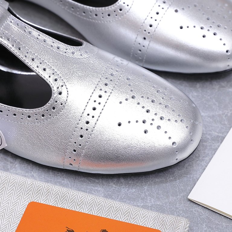 Hermes Mary Jane Shoes(w)--009