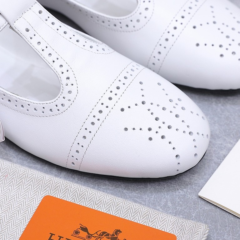 Hermes Mary Jane Shoes(w)--008