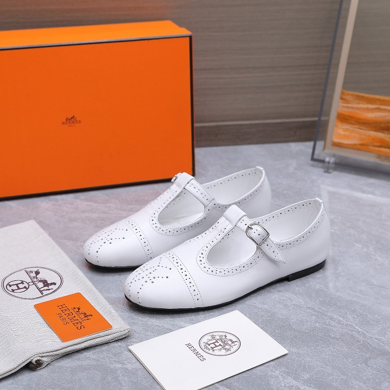 Hermes Mary Jane Shoes(w)--008