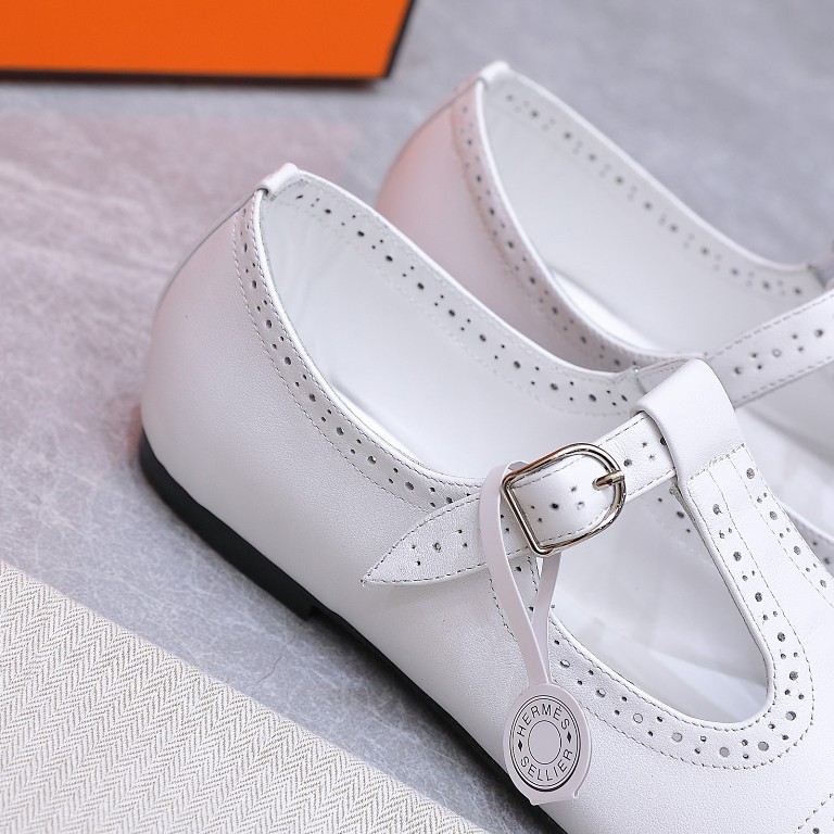 Hermes Mary Jane Shoes(w)--008