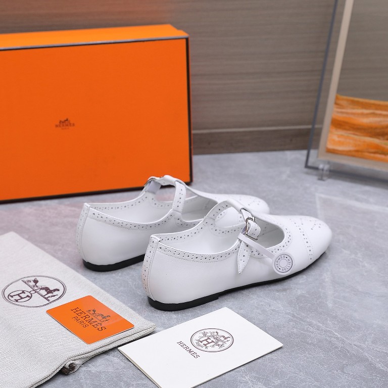 Hermes Mary Jane Shoes(w)--008