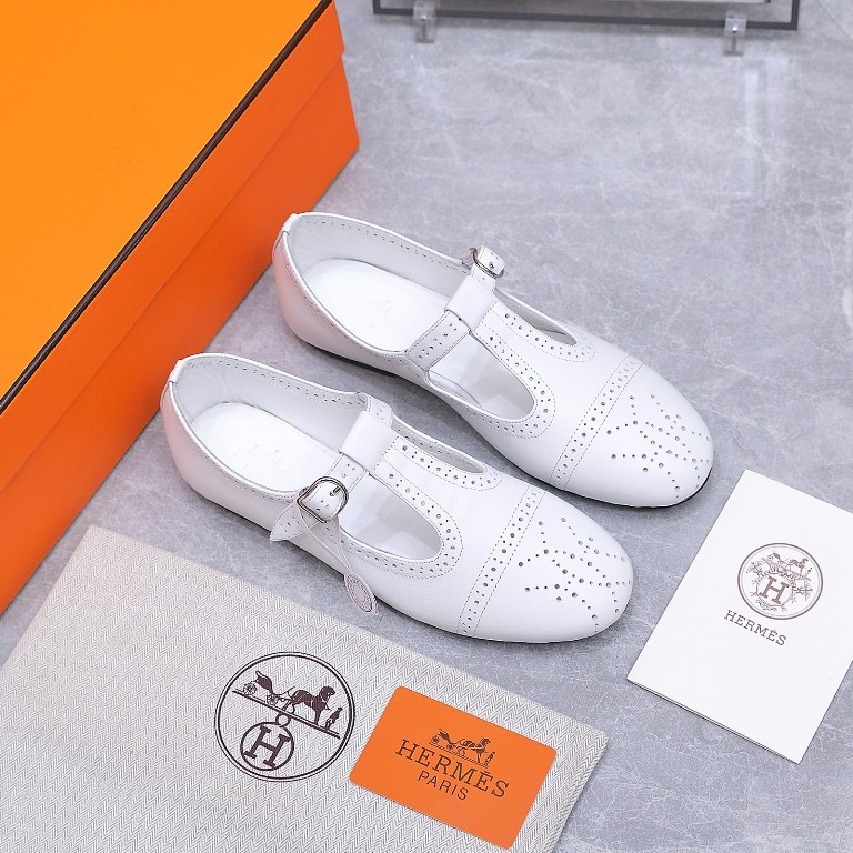 Hermes Mary Jane Shoes(w)--008