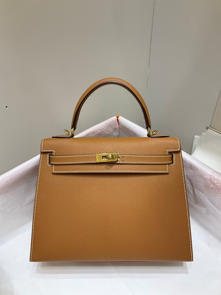 Kelly 25cm-Epsom Leather(37 gold)-008