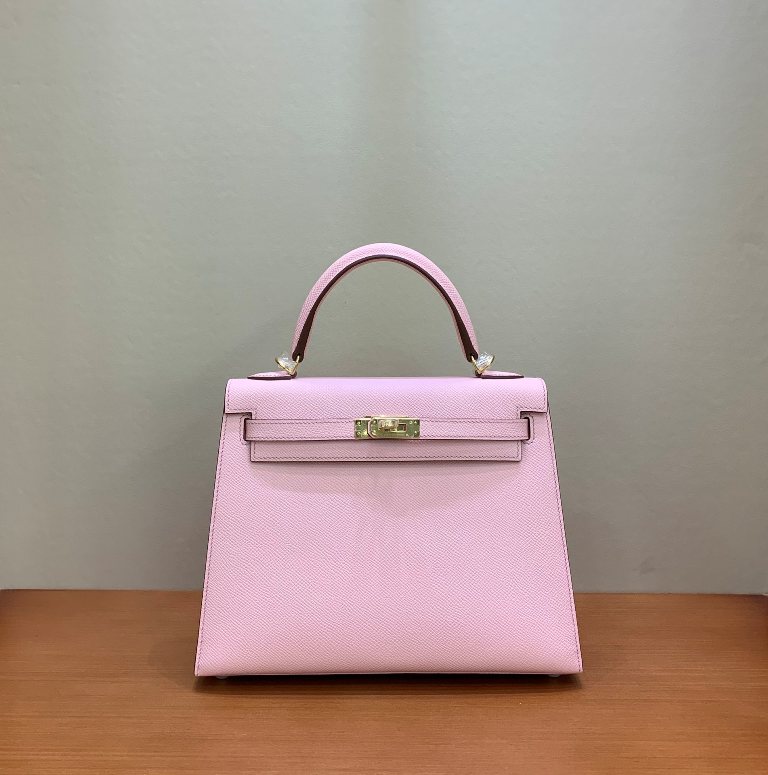 Kelly 25cm-Epsom Leather(3Q Rose Sakura)-007