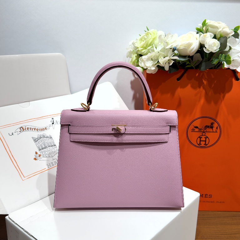 Kelly 25cm-Epsom Leather(mallow purple)-011