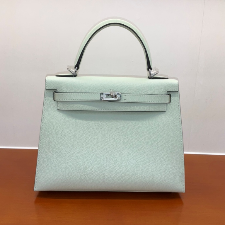 Kelly 25cm-Epsom Leather(Vert Fizz)-001