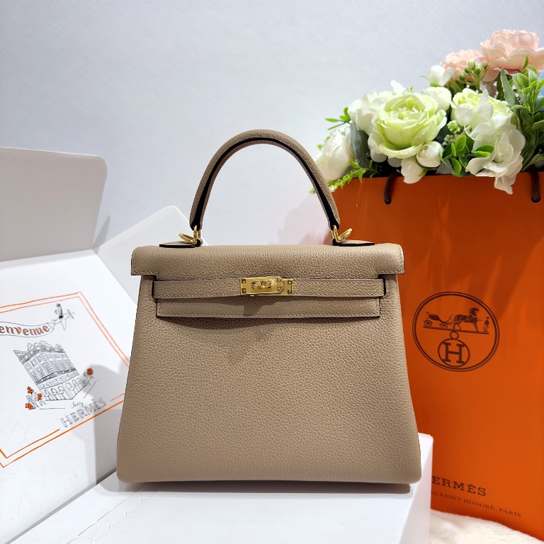 Kelly 25cm-Togo Leather(S2 Trench)-001