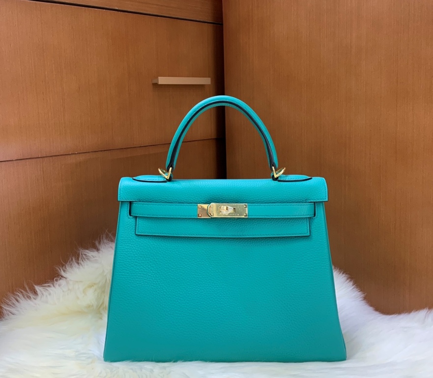 Kelly 28cm-Togo(Bleu Zanzibar)-013