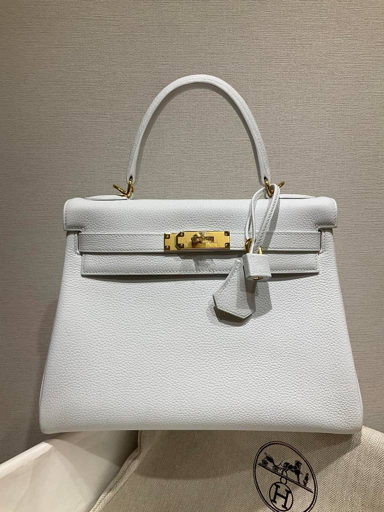 Kelly 28cm-Togo Leather(B3 Zanzibar Blue)-008