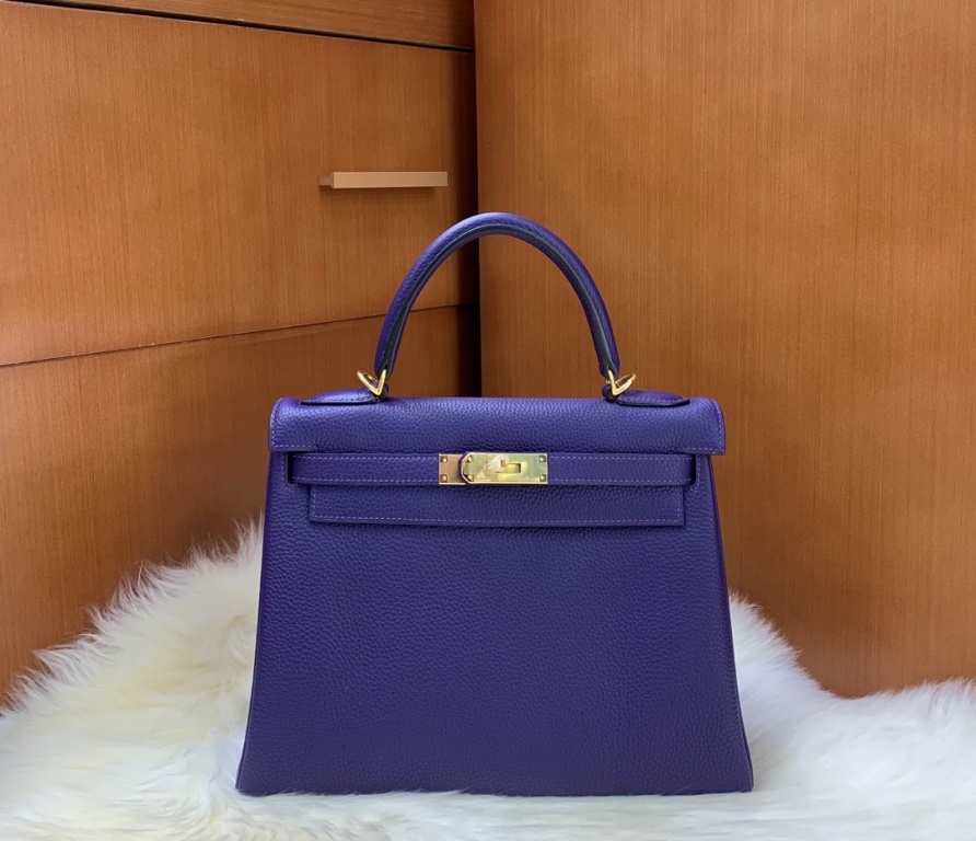 Kelly 28cm-Togo Leather(Dream Purple)-011
