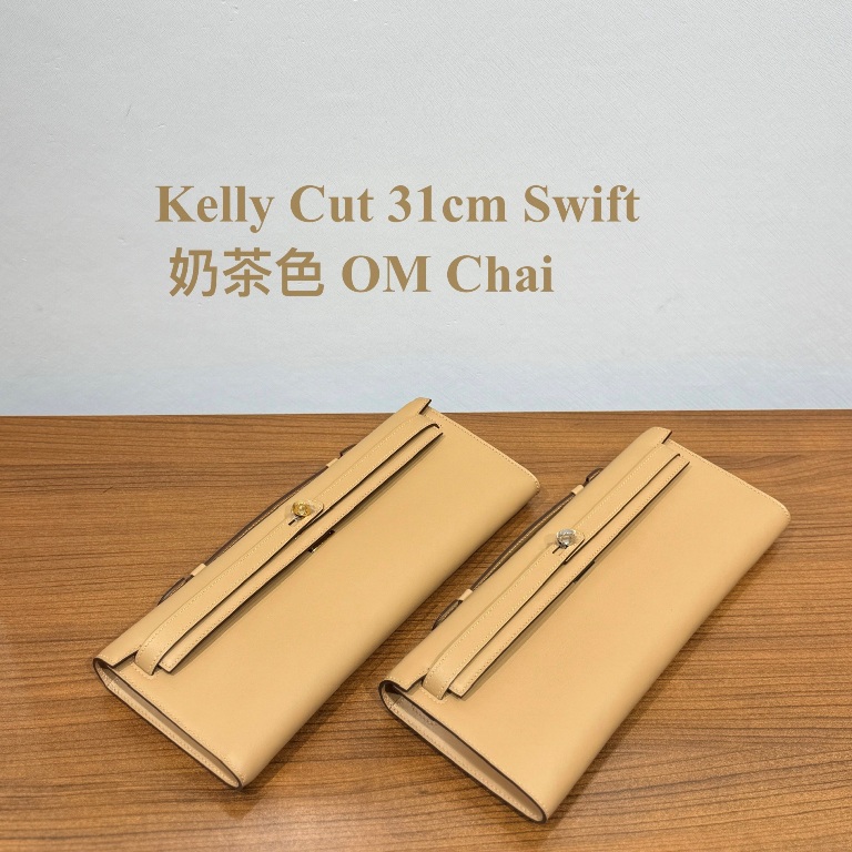 Kelly Cut 31cm-Swift Leather(OM Chai)-003