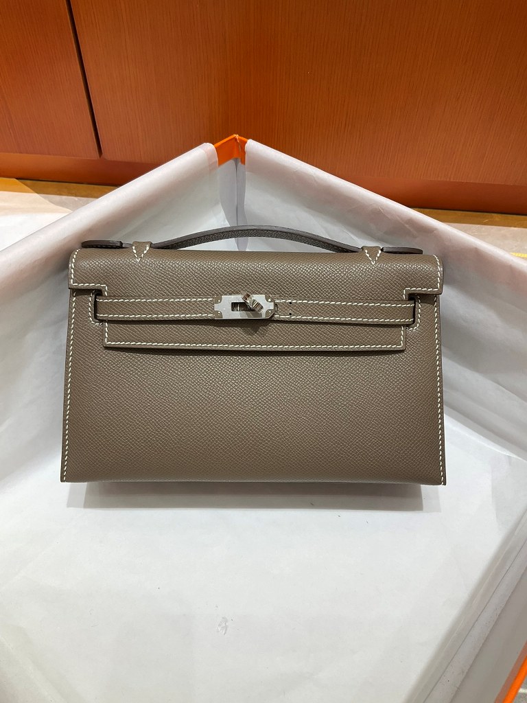 Kelly I Mini 22cm-Epsom Leather(18 Etoupe)-007