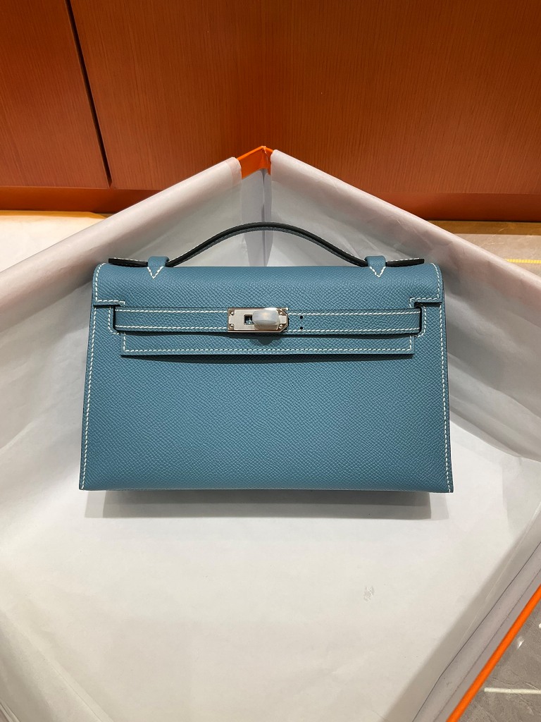 Kelly I Mini 22cm-Epsom Leather(D2 new blue jean)-004