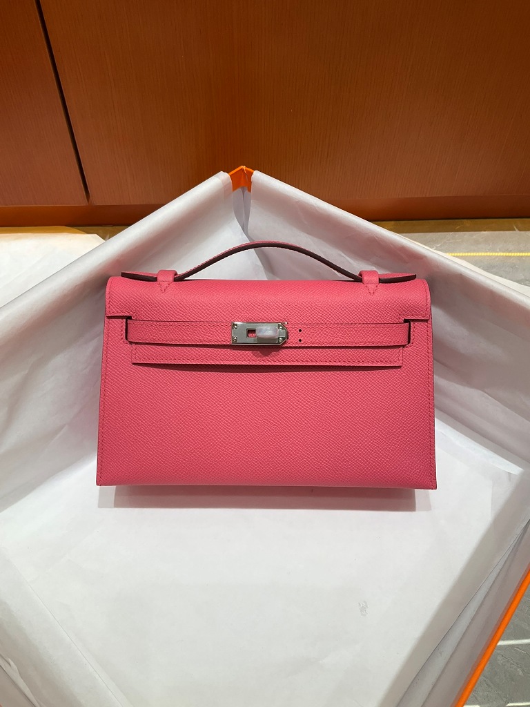 Kelly I Mini 22cm-Epsom Leather(U5 Rose Lipstick)-008