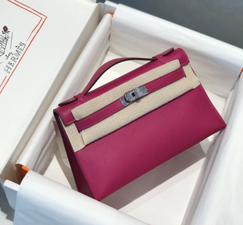 Kelly I Mini 22cm-Swift Leather(rose purple)-008