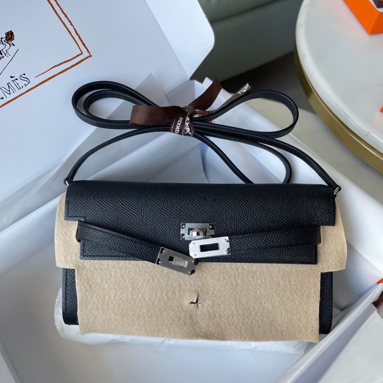 Kelly To Go 20cm-Epsom Leather(89 Noir)-002