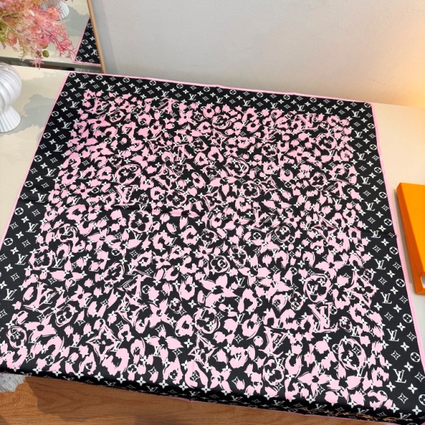 LV Single-Sided Silk Scarf-088