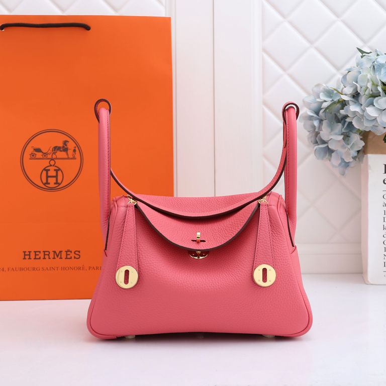 Lindy 26cm-TC Leather(U5 Rose Lipstick)-008