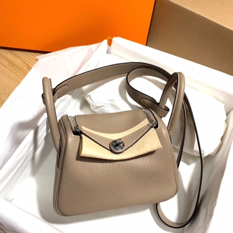 Lindy Mini 19cm-Clemence Leather(S2 Trench)-003