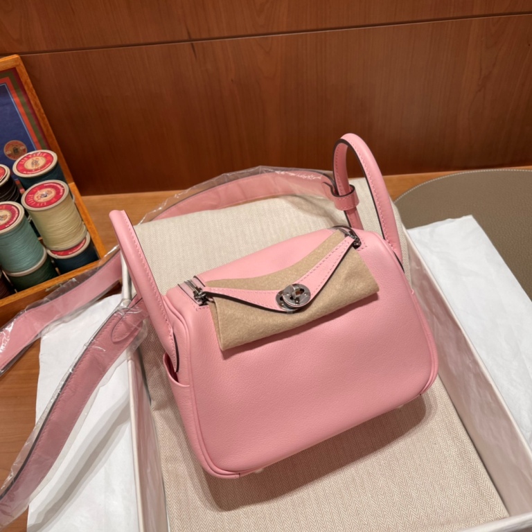 Lindy Mini 19cm-Swift Leather(3Q Rose Sakura)-001