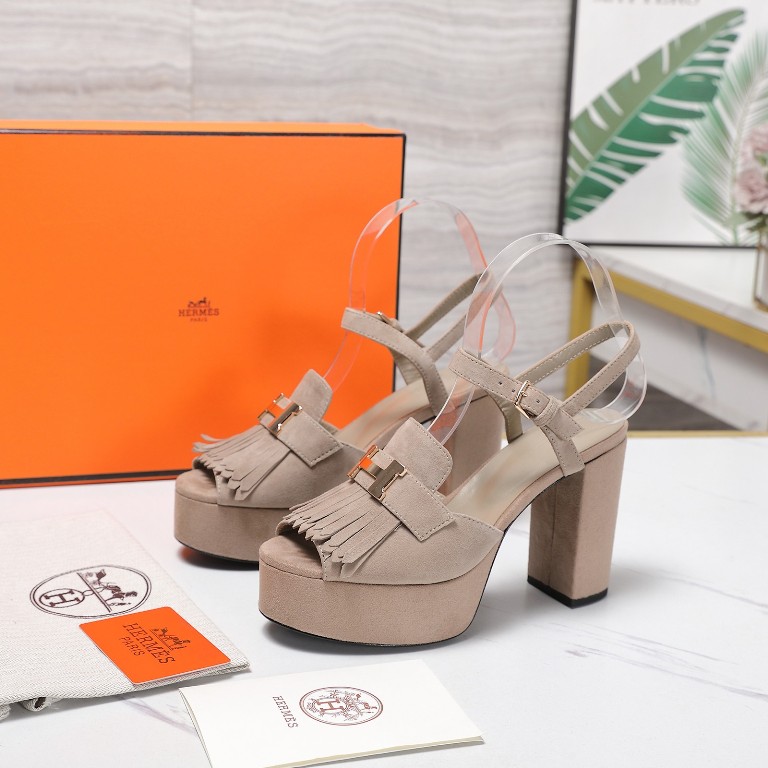 Hermes Heeled Sandals(w)-020