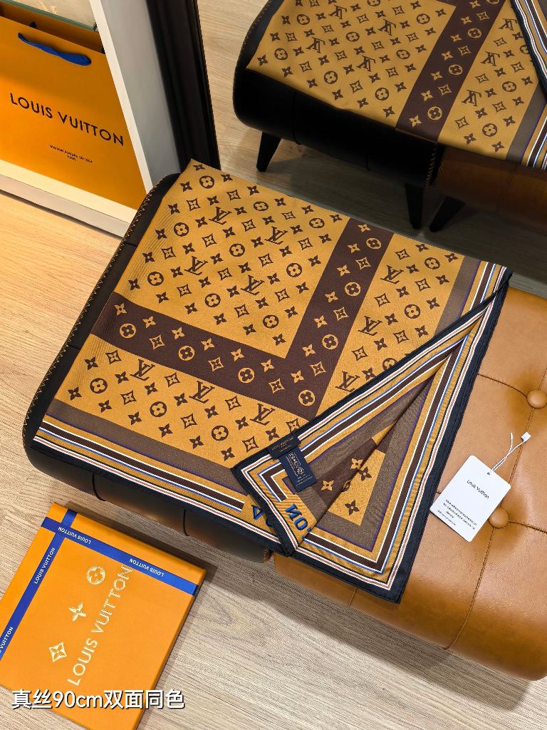 LV Double-Sided Silk Scarf-178