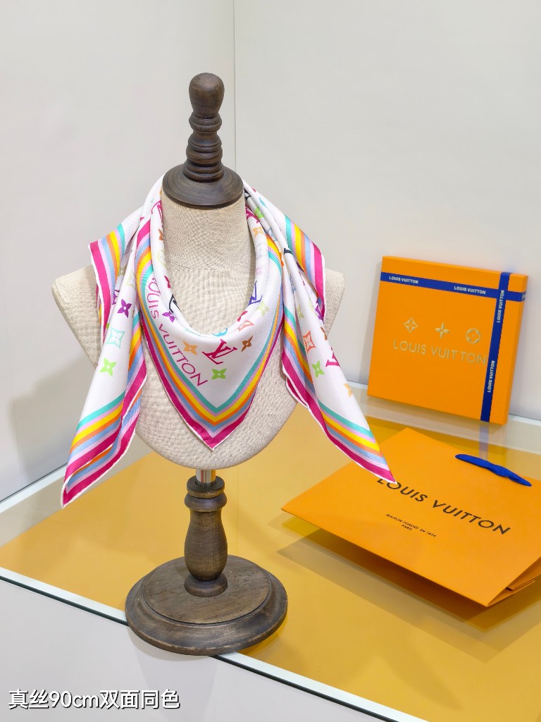 LV Double-Sided Silk Scarf-172
