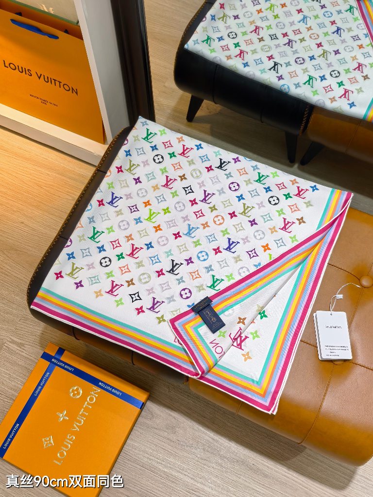 LV Double-Sided Silk Scarf-171