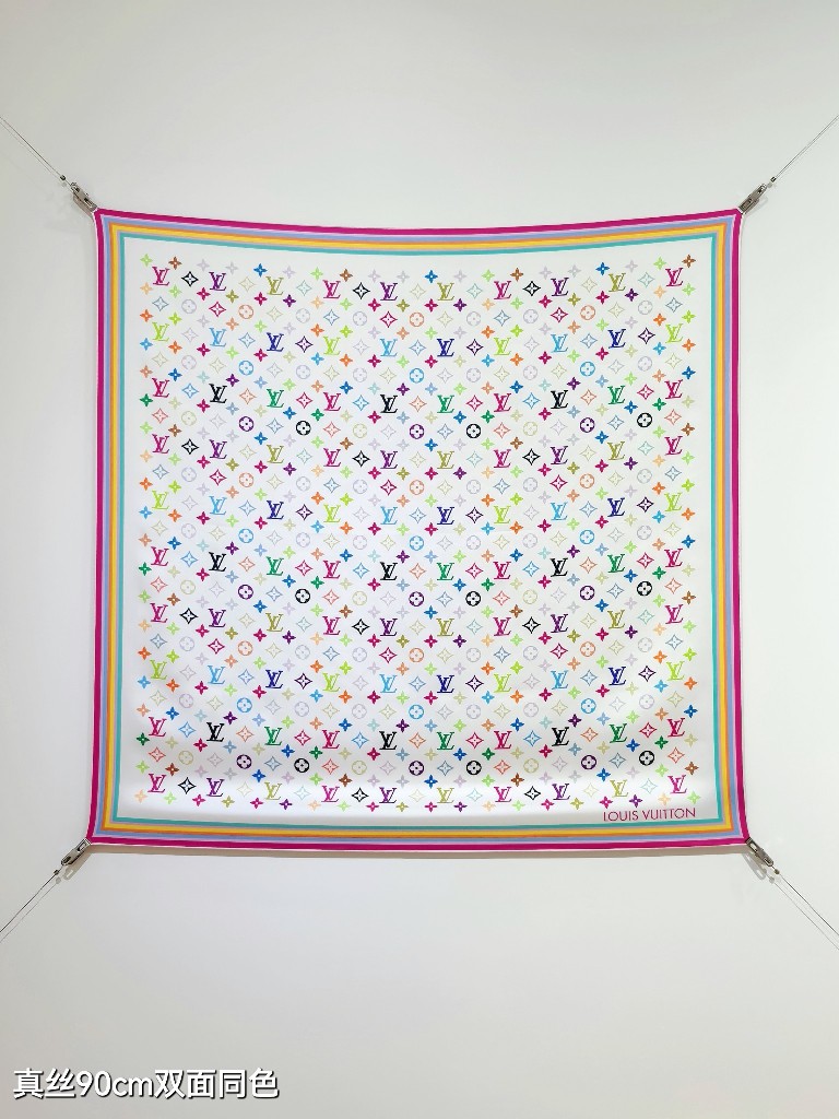 LV Double-Sided Silk Scarf-170