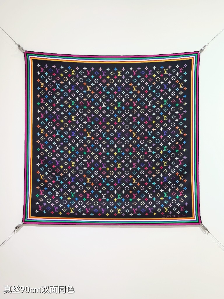 LV Double-Sided Silk Scarf-167