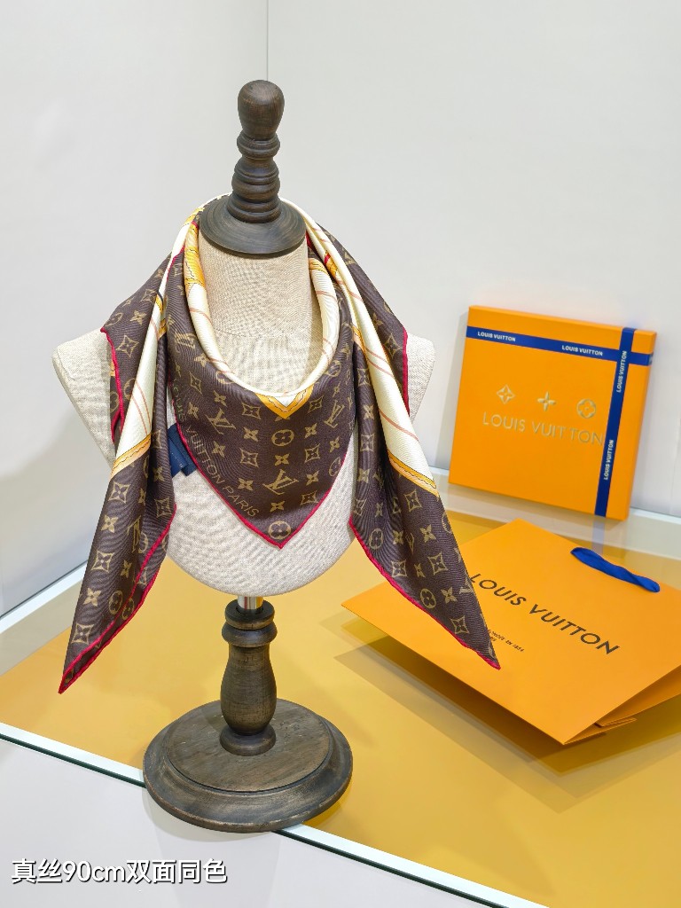 LV Double-Sided Silk Scarf-150