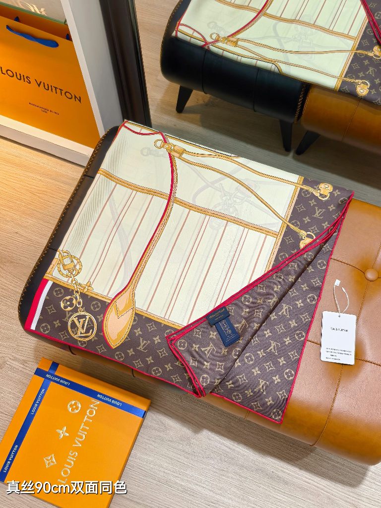 LV Double-Sided Silk Scarf-149