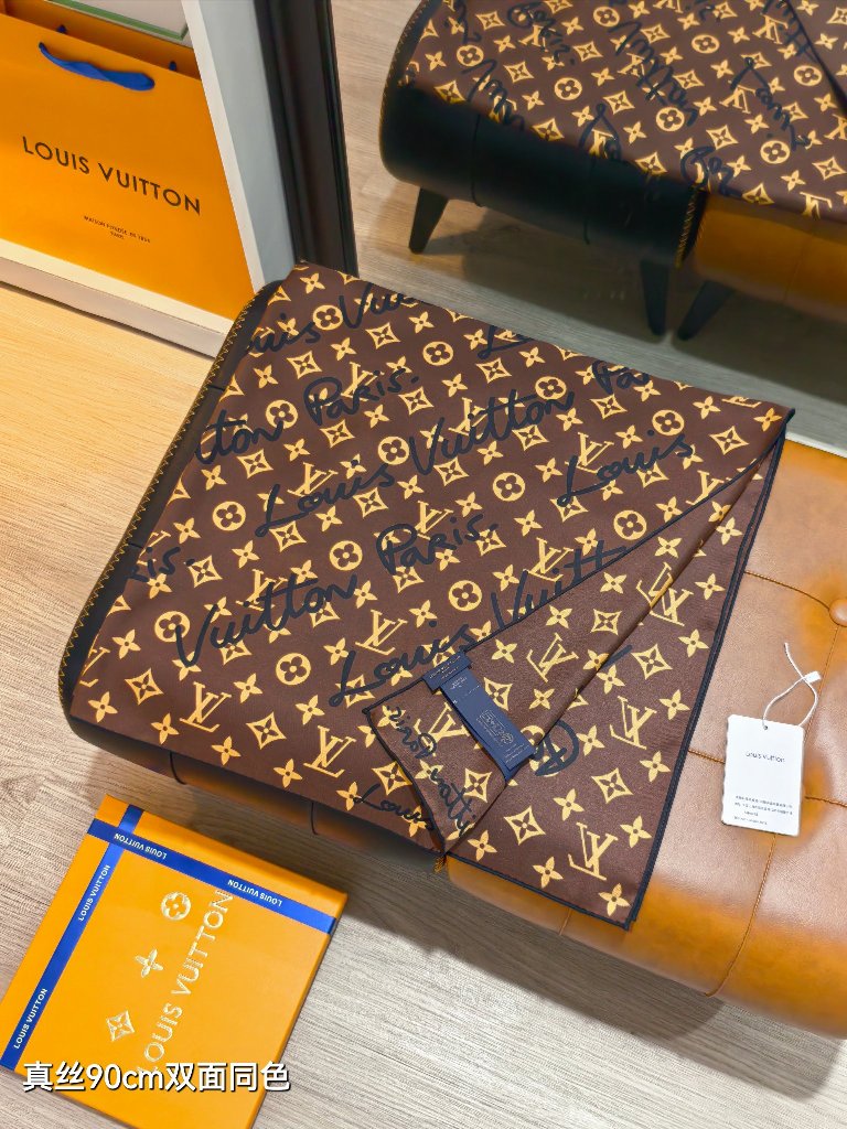LV Double-Sided Silk Scarf-119